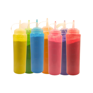 Colour Powder Squeeze Bottles